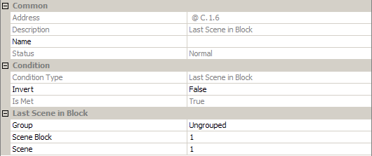 Modulo Last Scene Terms – Last Scene in Block